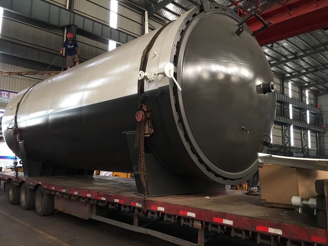 ASME U স্ট্যাম্প ISO শংসাপত্র বা সিই সার্টিফিকেট সহ অটো গ্লাস ল্যামিনেট অটোক্লেভ